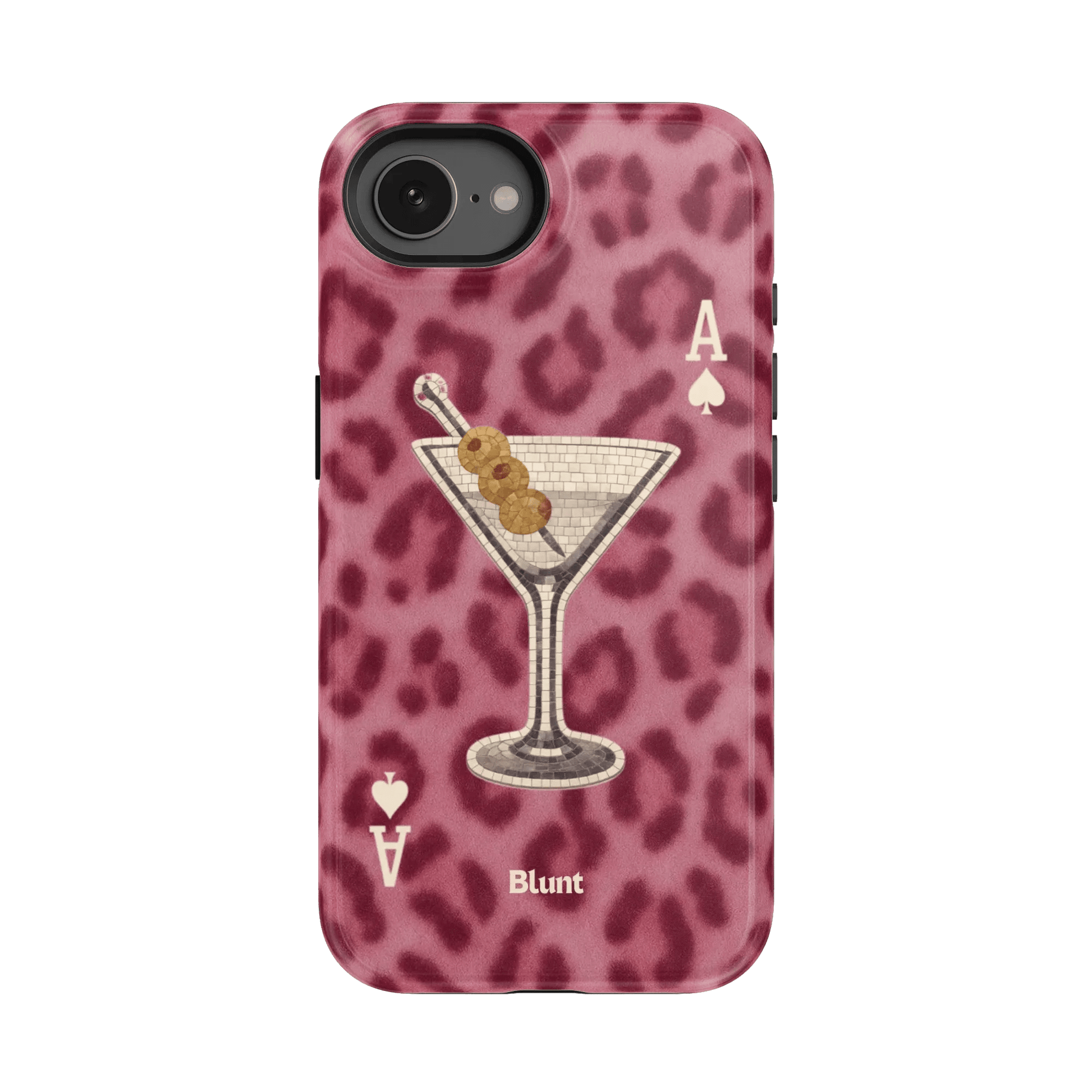 Pink Cheetah Dirty Martini iPhone Case - Blunt Cases