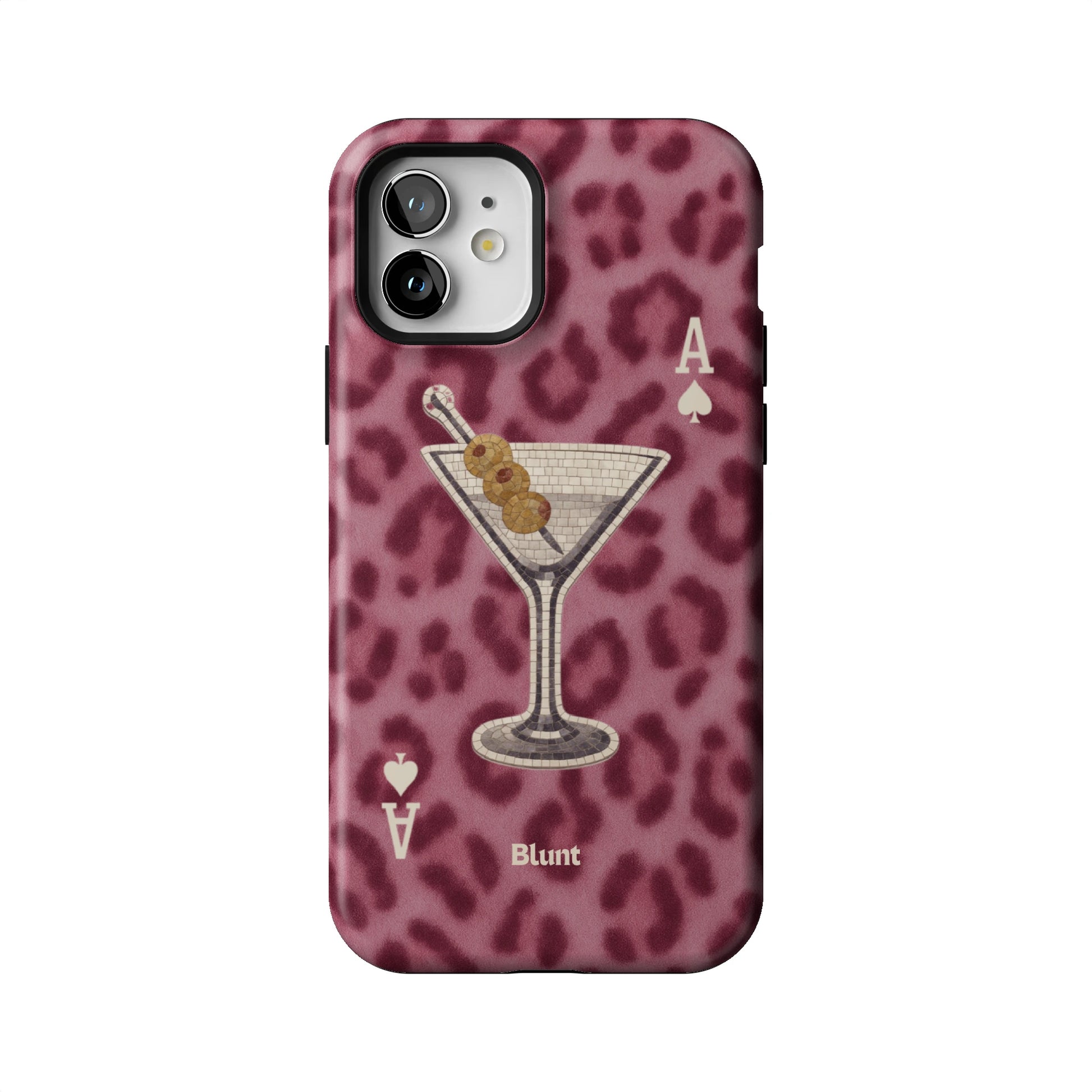 Pink Cheetah Dirty Martini iPhone Case gallery - Iphone_12_Iphone_1