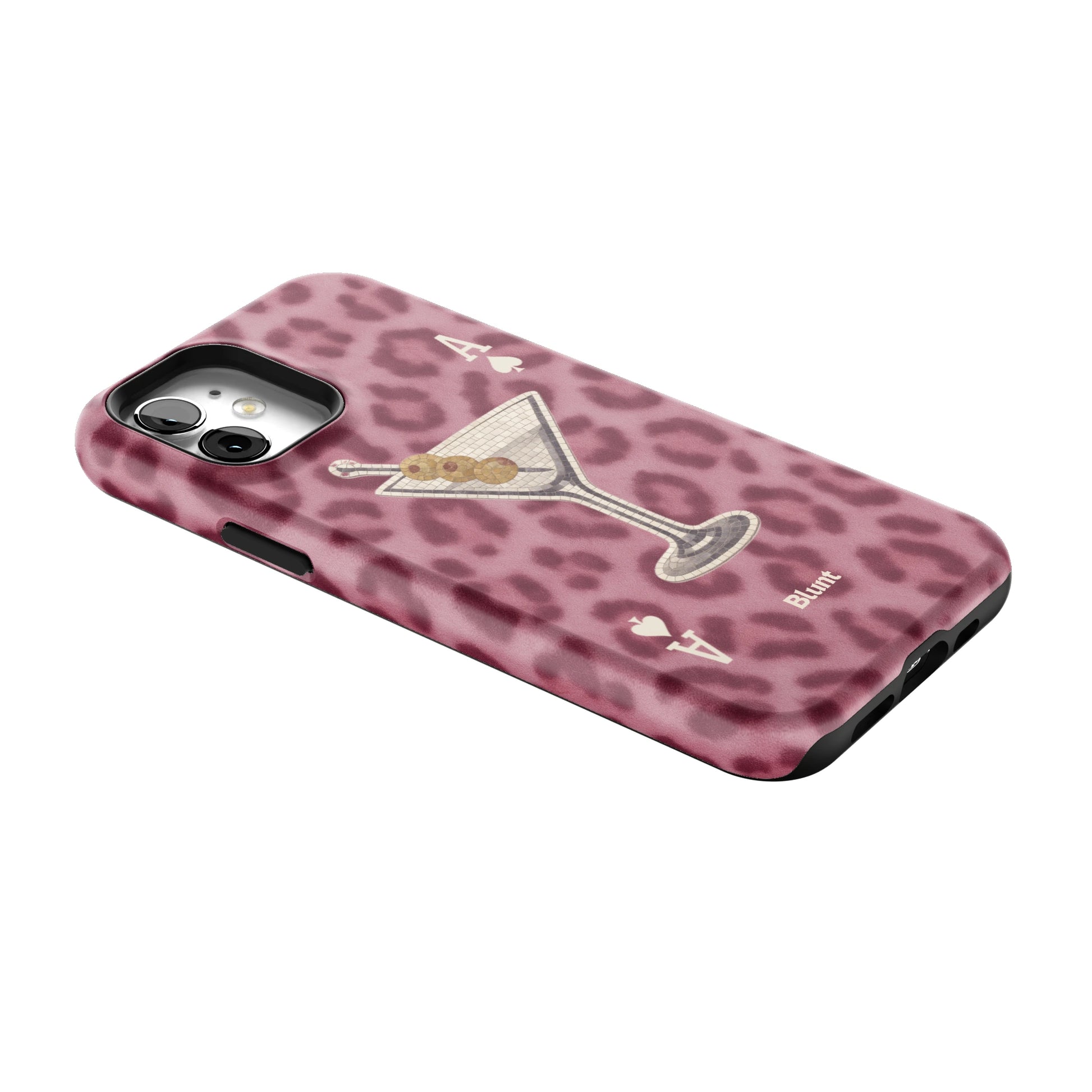 Pink Cheetah Dirty Martini iPhone Case gallery - Iphone_12_Iphone_2