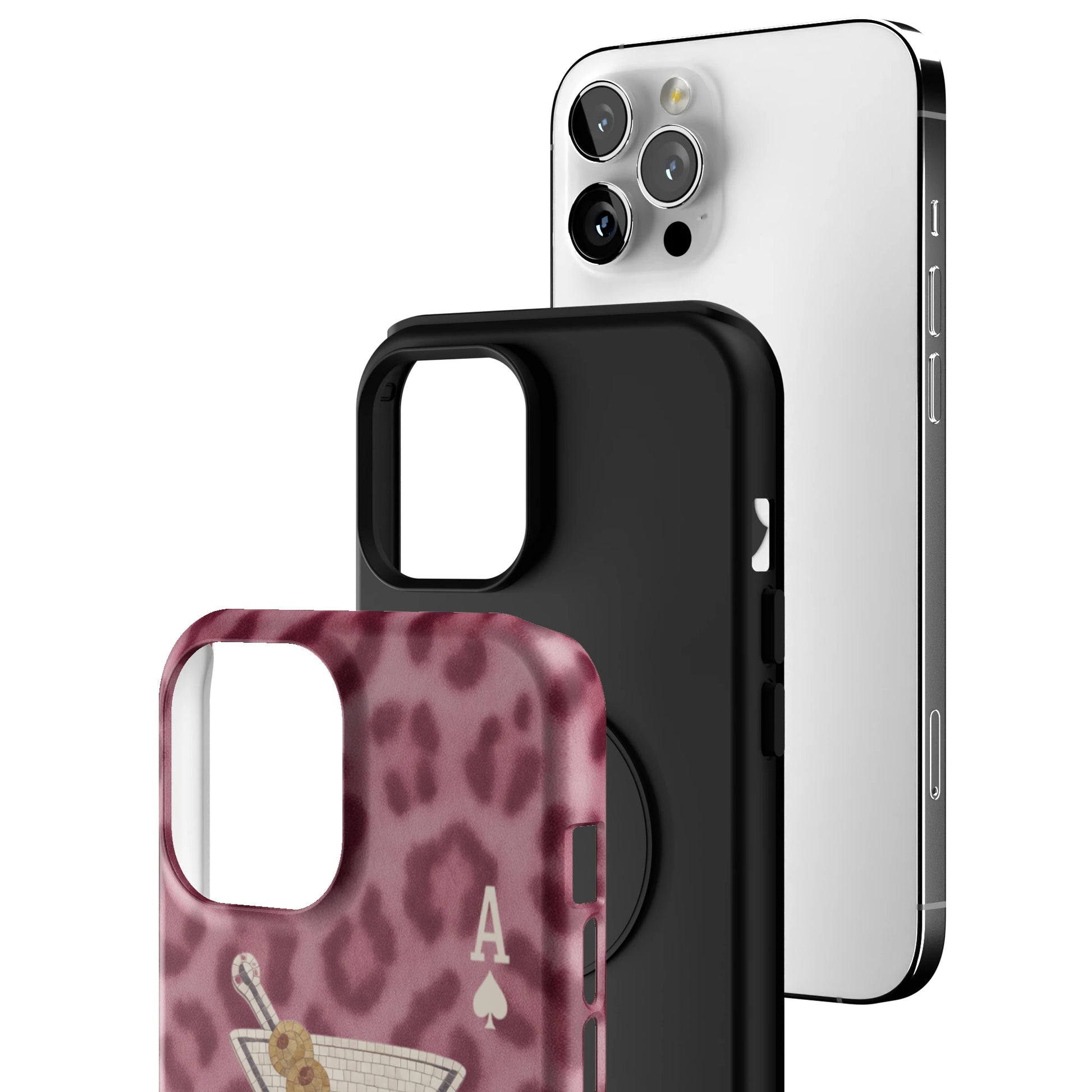 Pink Cheetah Dirty Martini iPhone Case gallery - Iphone_12_Pro_Max_3