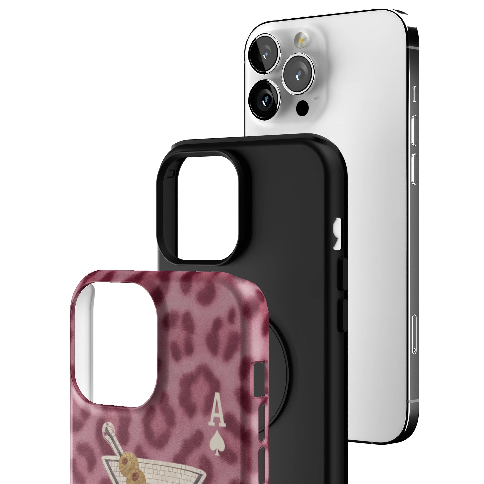 Pink Cheetah Dirty Martini iPhone Case gallery - Iphone_13_Pro_Max_3