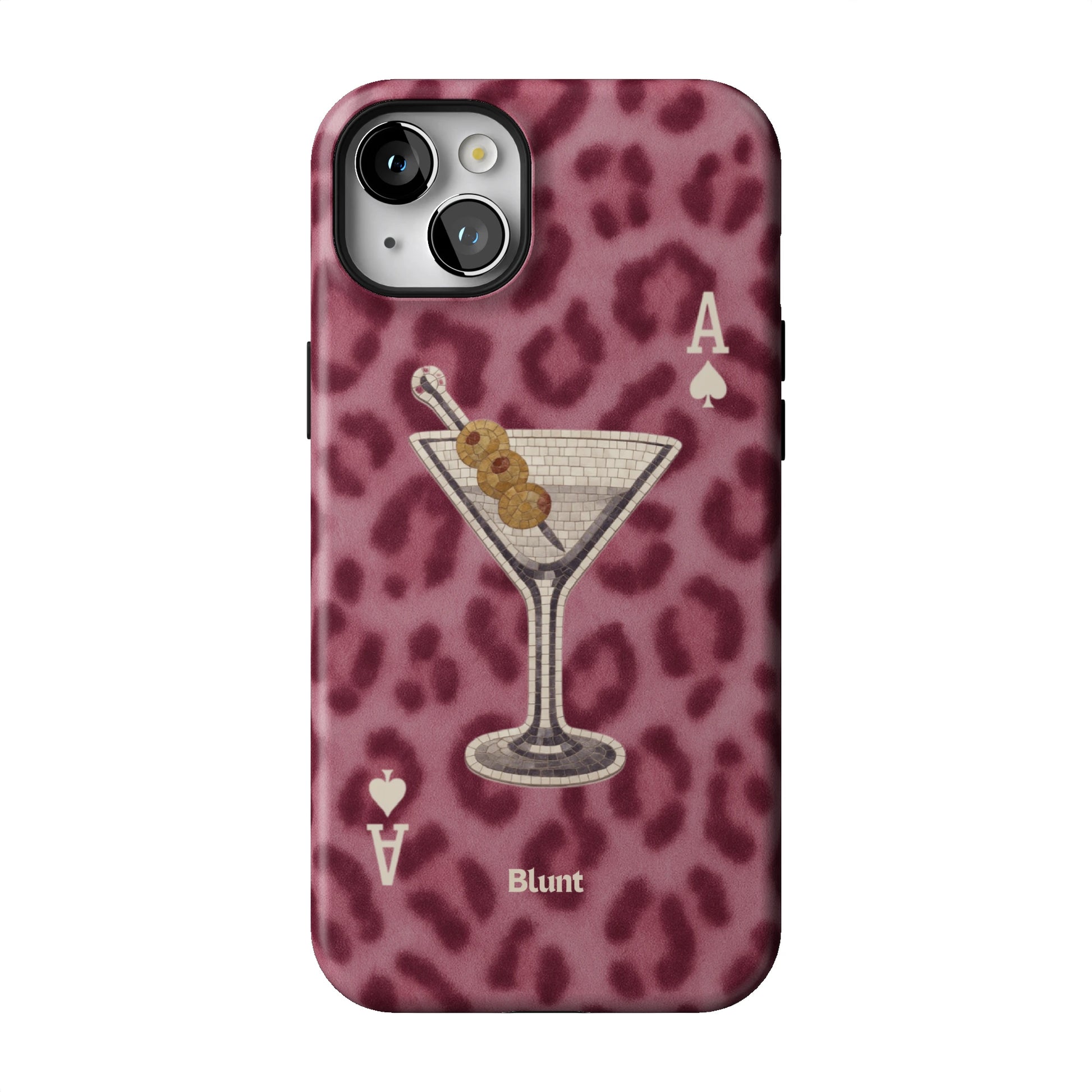 Pink Cheetah Dirty Martini iPhone Case gallery - Iphone_14_Mini_Air_Plus_1