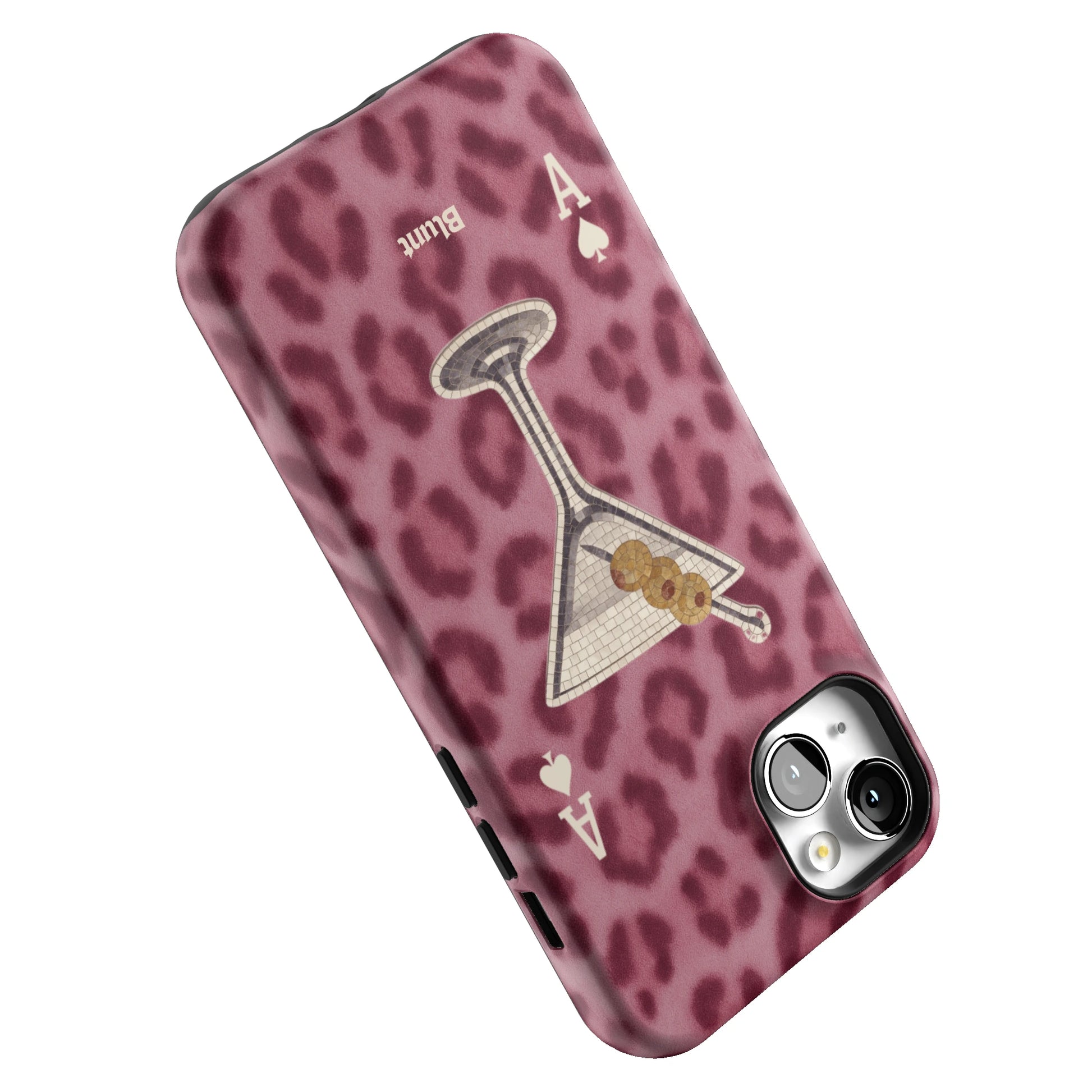Pink Cheetah Dirty Martini iPhone Case gallery - Iphone_14_Mini_Air_Plus_5