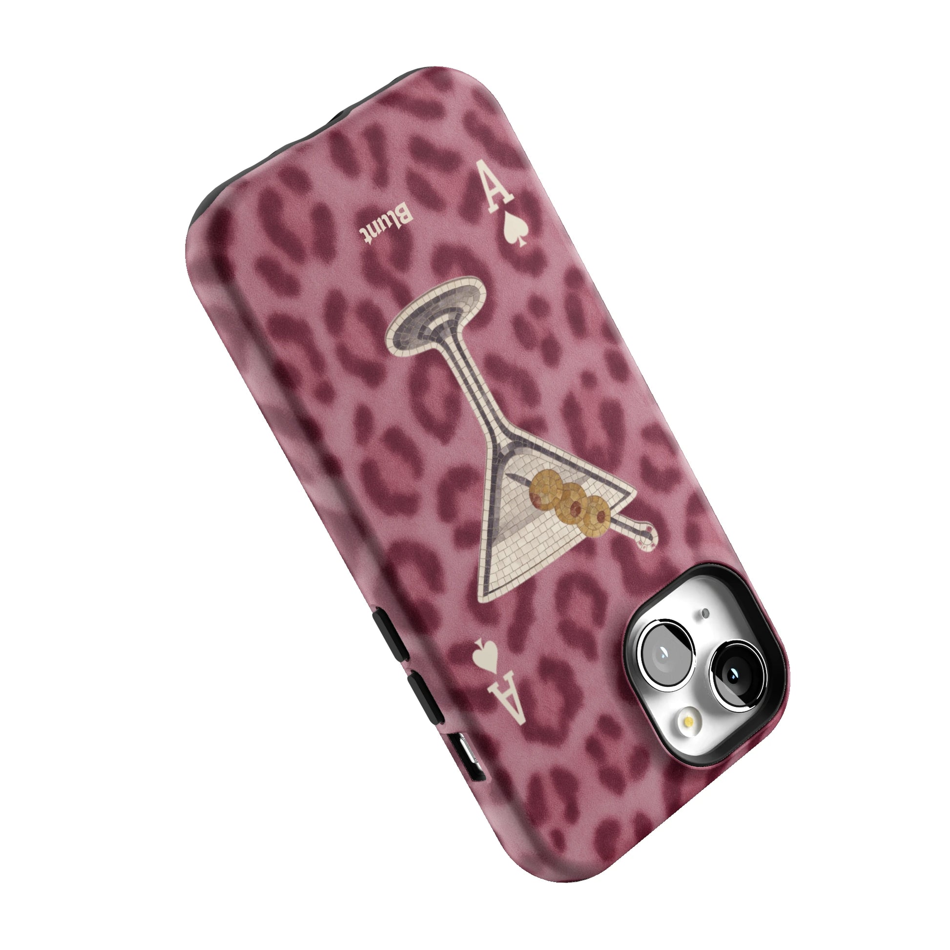 Pink Cheetah Dirty Martini iPhone Case gallery - Iphone_15_Iphone_5
