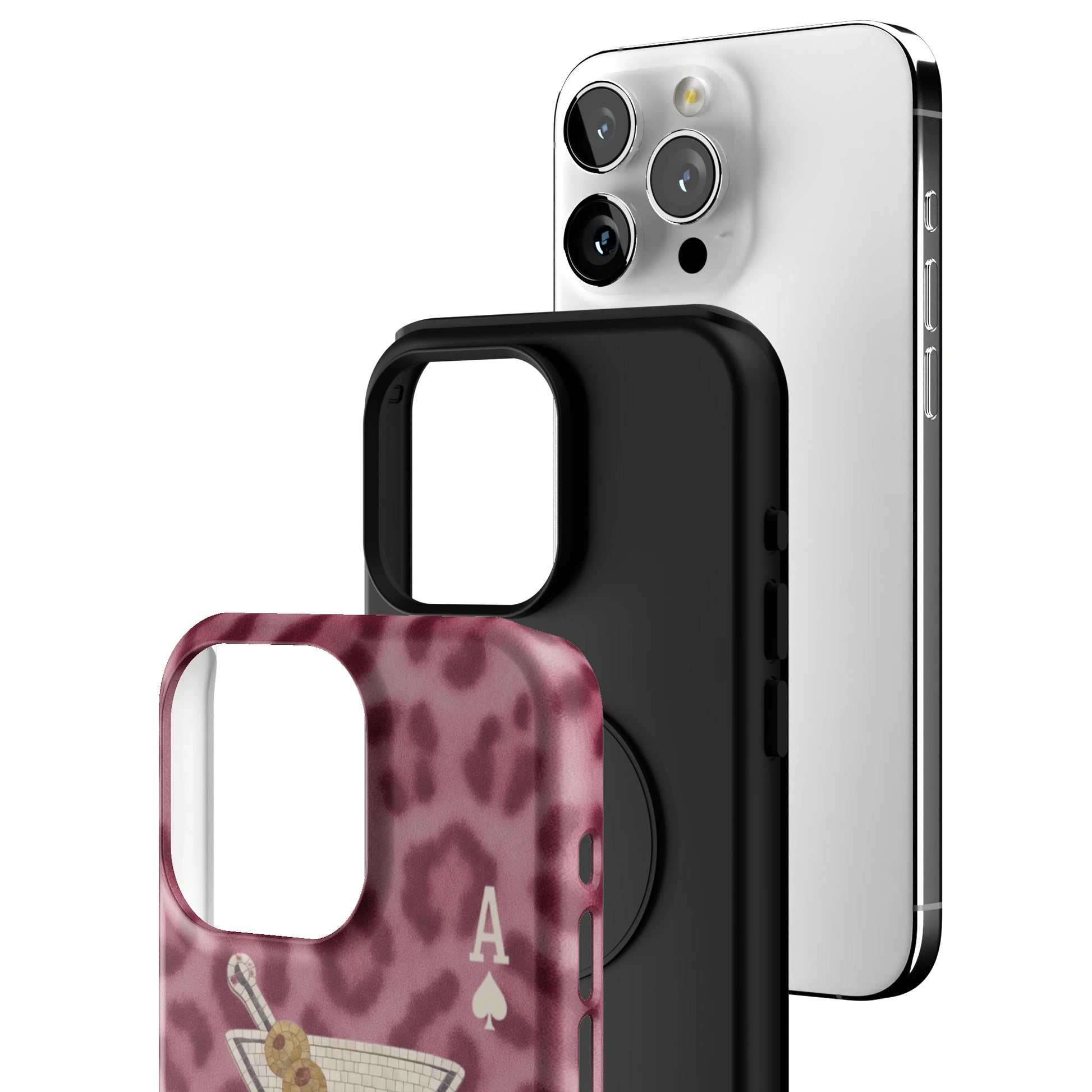 Pink Cheetah Dirty Martini iPhone Case gallery - Iphone_15_Pro_Max_3