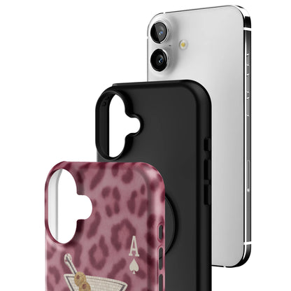 Pink Cheetah Dirty Martini iPhone Case gallery - Iphone_16_Mini_Air_Plus_3