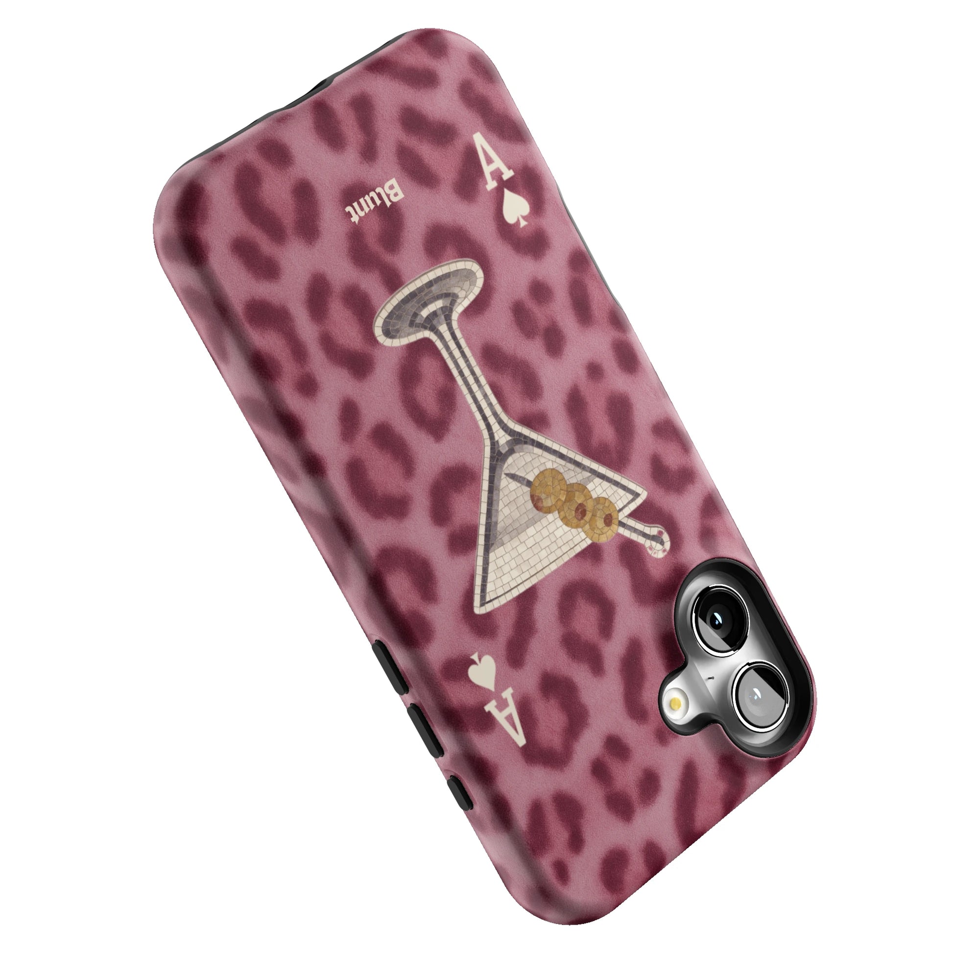 Pink Cheetah Dirty Martini iPhone Case gallery - Iphone_16_Mini_Air_Plus_5