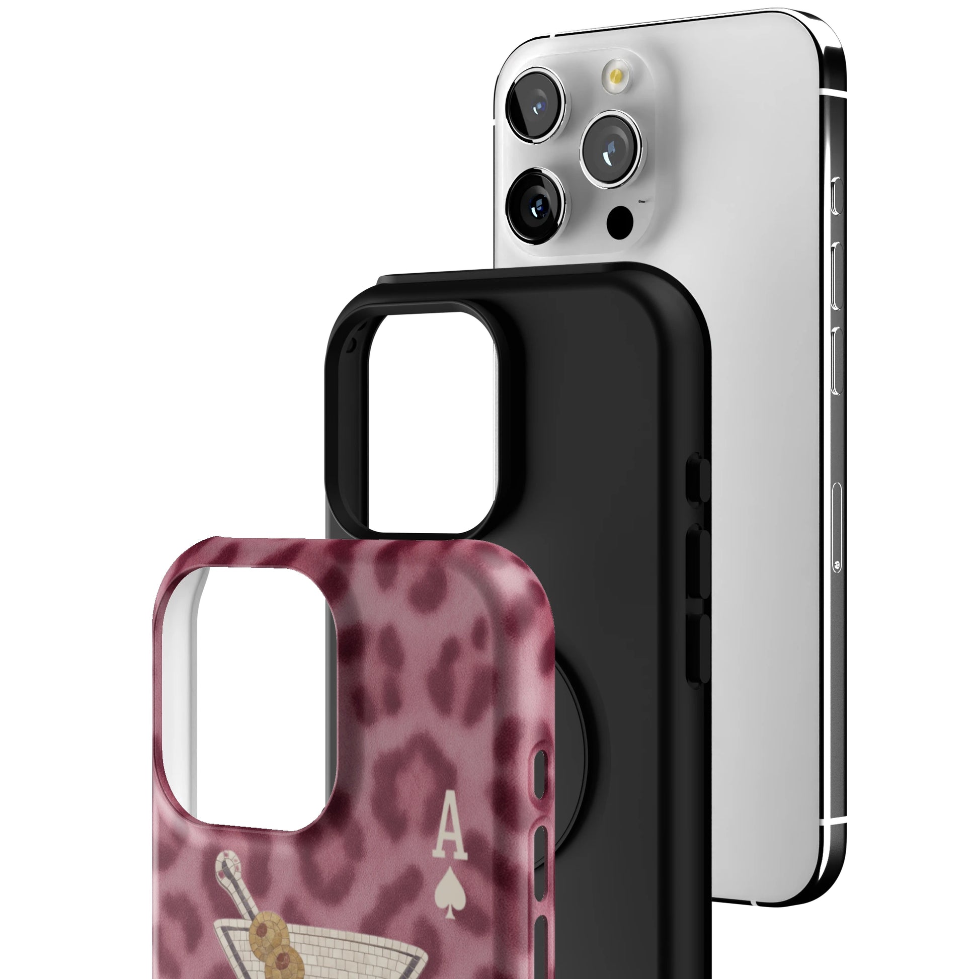 Pink Cheetah Dirty Martini iPhone Case gallery - Iphone_16_Pro_Max_3