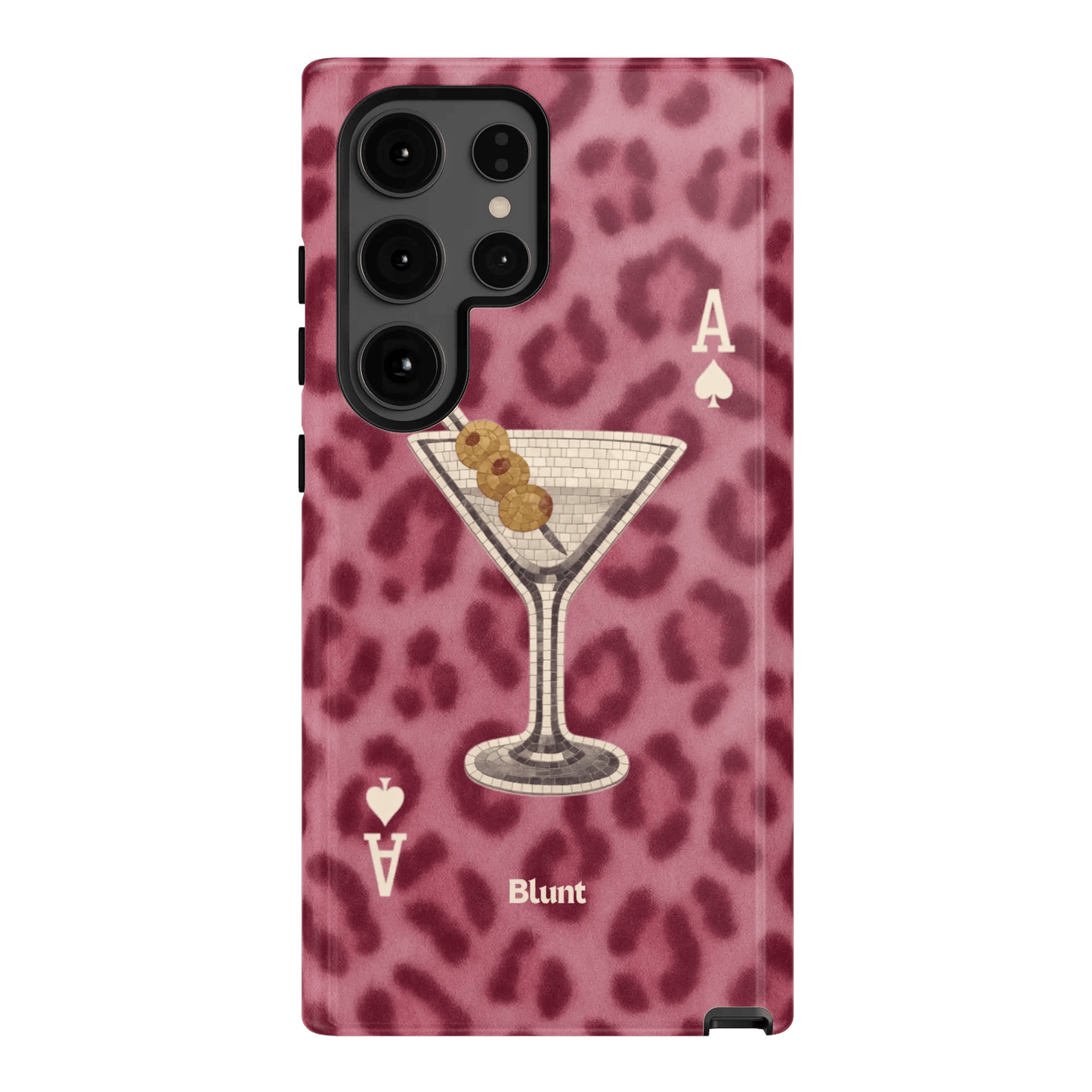 Pink Cheetah Dirty Martini Samsung Case - Blunt Cases