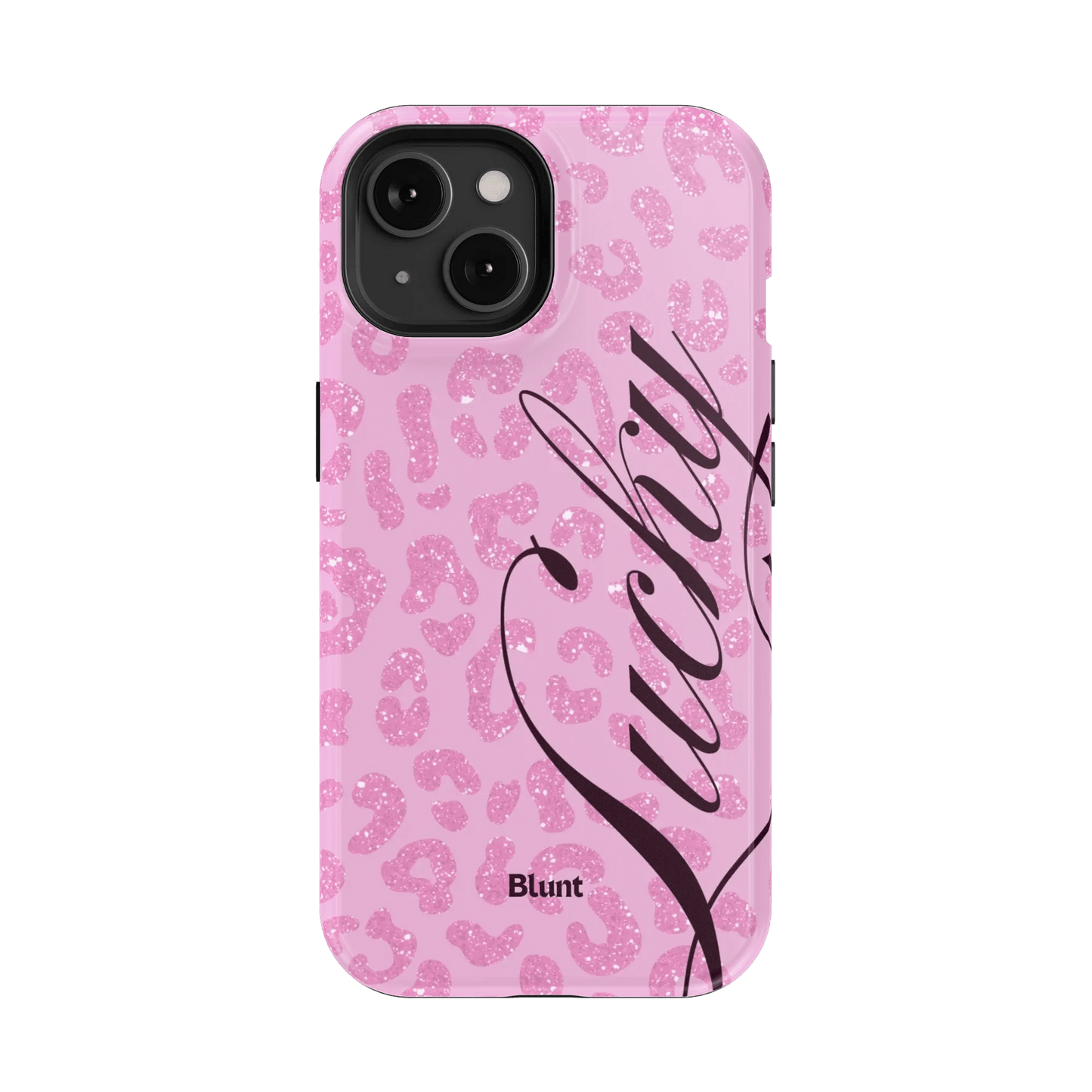 Pink Cheetah Lucky iPhone Case - Blunt Cases