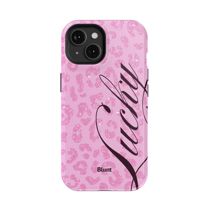 Pink Cheetah Lucky iPhone Case - Blunt Cases