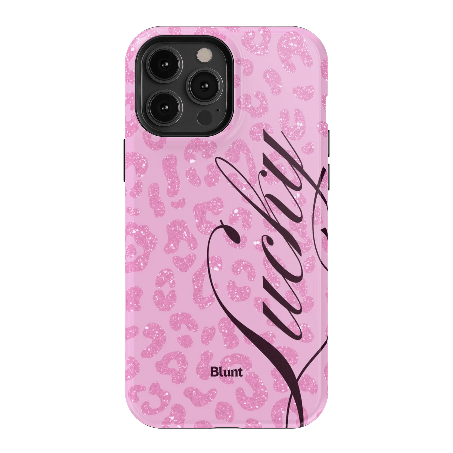 Pink Cheetah Lucky iPhone Case - Blunt Cases