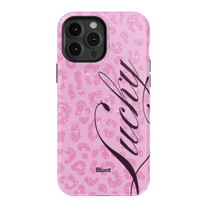 Pink Cheetah Lucky iPhone Case - Blunt Cases