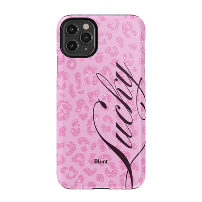 Pink Cheetah Lucky iPhone Case - Blunt Cases