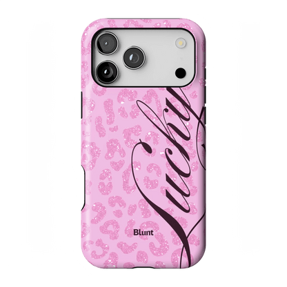 Pink Cheetah Lucky iPhone Case - Blunt Cases