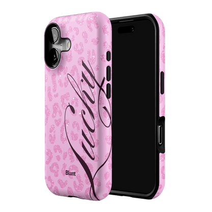 Pink Cheetah Lucky iPhone Case - Blunt Cases