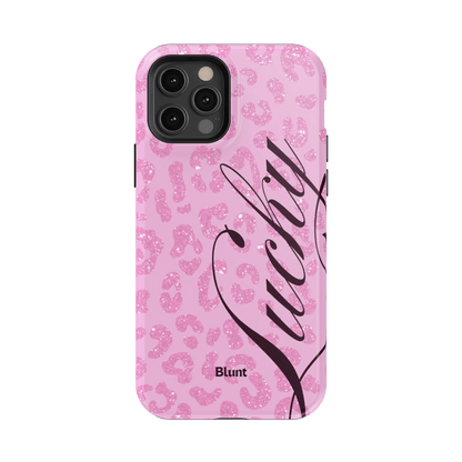 Pink Cheetah Lucky iPhone Case - Blunt Cases