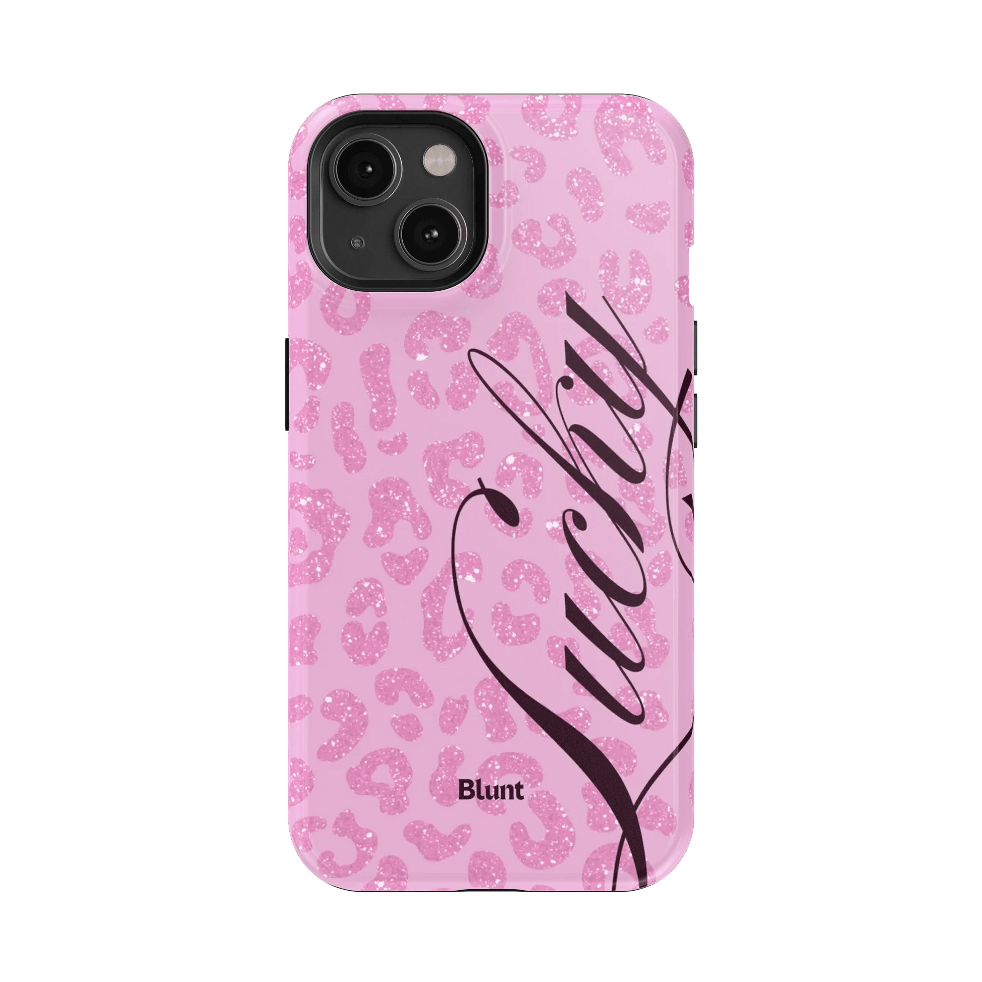 Pink Cheetah Lucky iPhone Case - Blunt Cases