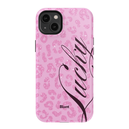 Pink Cheetah Lucky iPhone Case - Blunt Cases
