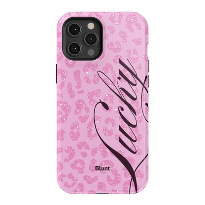 Pink Cheetah Lucky iPhone Case - Blunt Cases