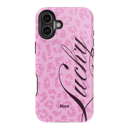 Pink Cheetah Lucky iPhone Case - Blunt Cases