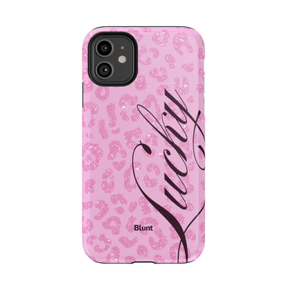 Pink Cheetah Lucky iPhone Case - Blunt Cases