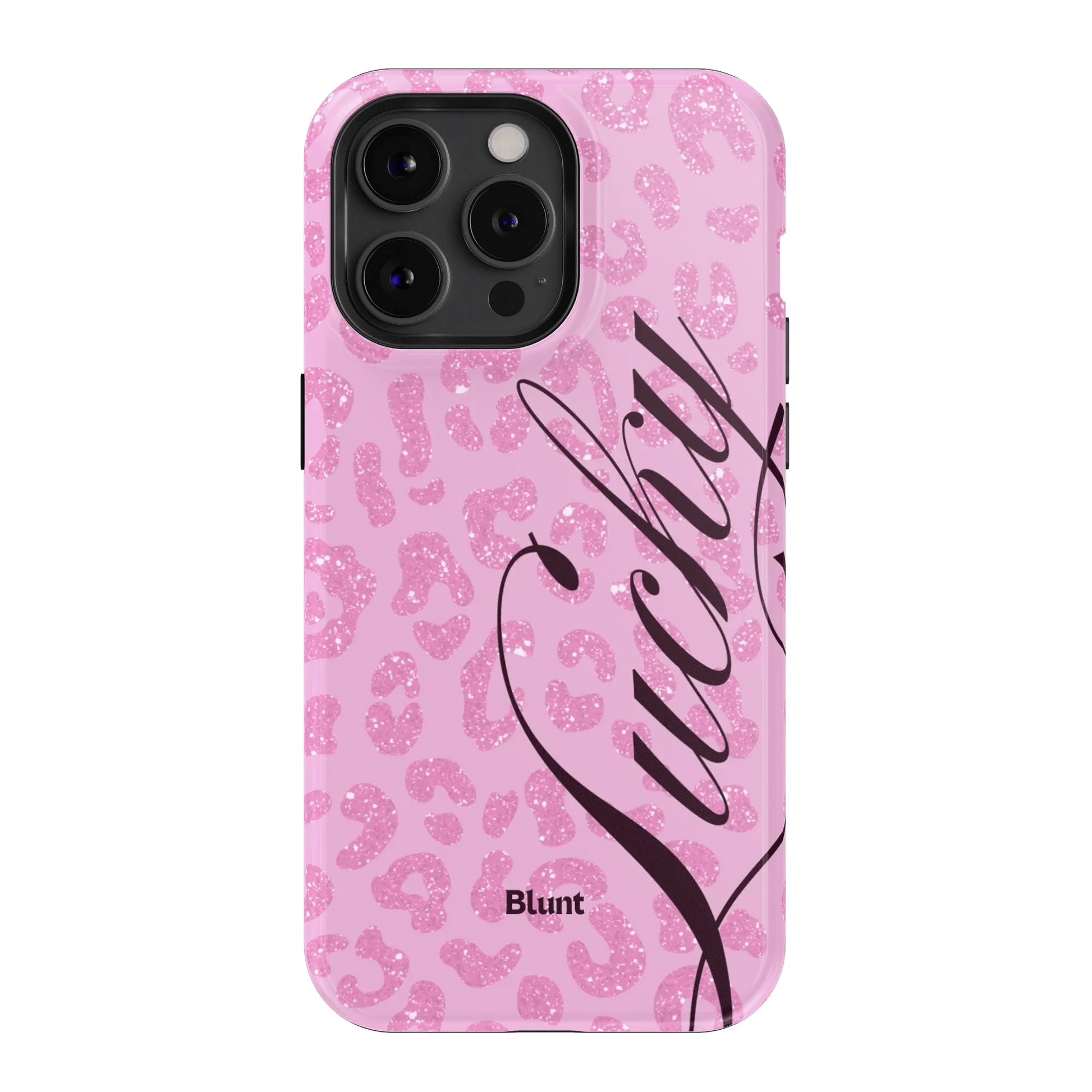 Pink Cheetah Lucky iPhone Case - Blunt Cases