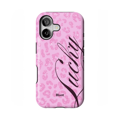 Pink Cheetah Lucky iPhone Case - Blunt Cases