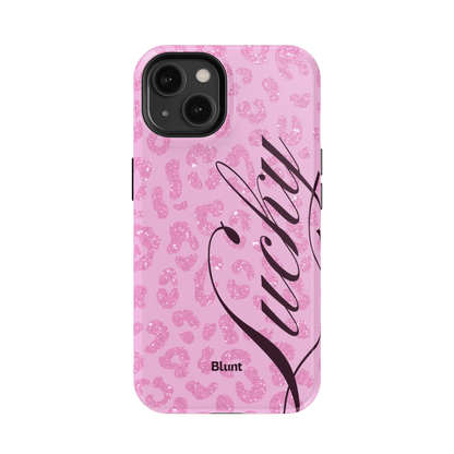Pink Cheetah Lucky iPhone Case - Blunt Cases