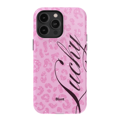 Pink Cheetah Lucky iPhone Case - Blunt Cases