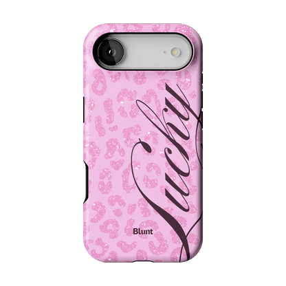 Pink Cheetah Lucky iPhone Case - Blunt Cases