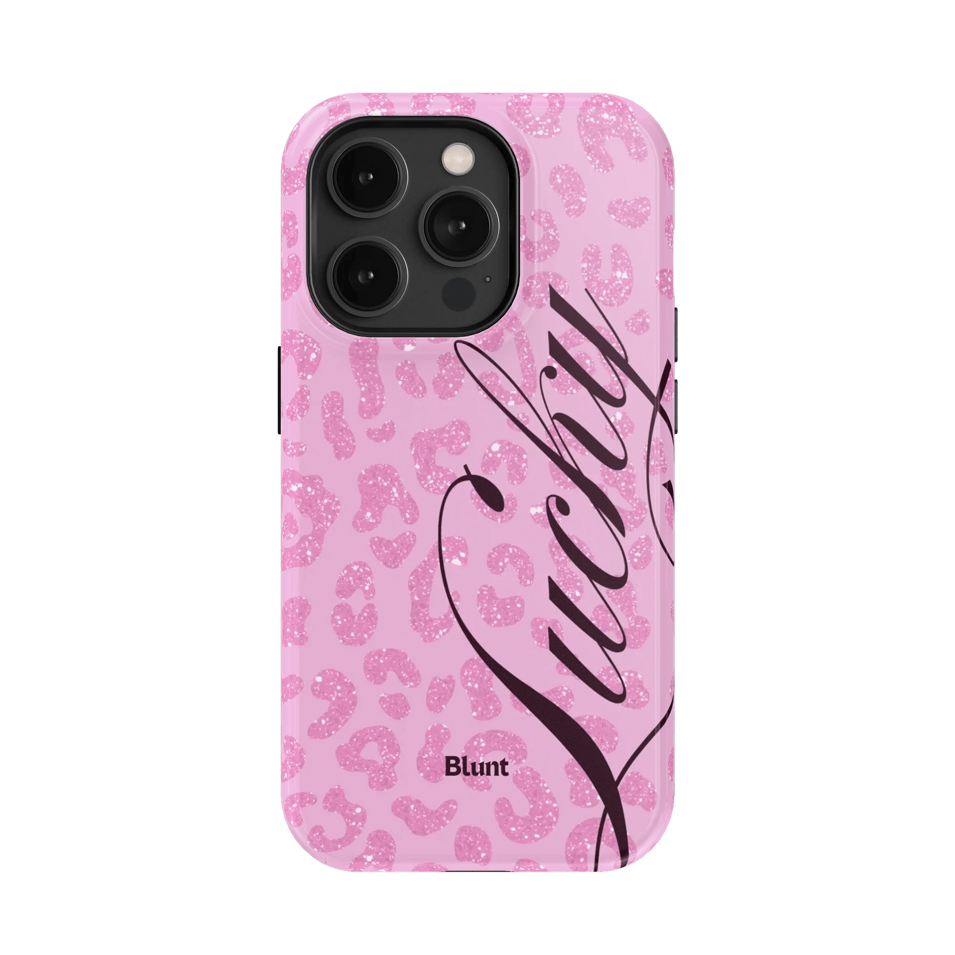 Pink Cheetah Lucky iPhone Case - Blunt Cases