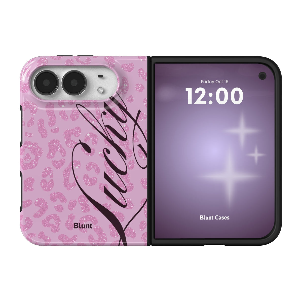 pink-cheetah-lucky-iphone-case iPhone 18 Duo case, view 1