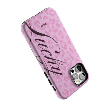 Pink Cheetah Lucky iPhone Case gallery - Iphone_12_Pro_5