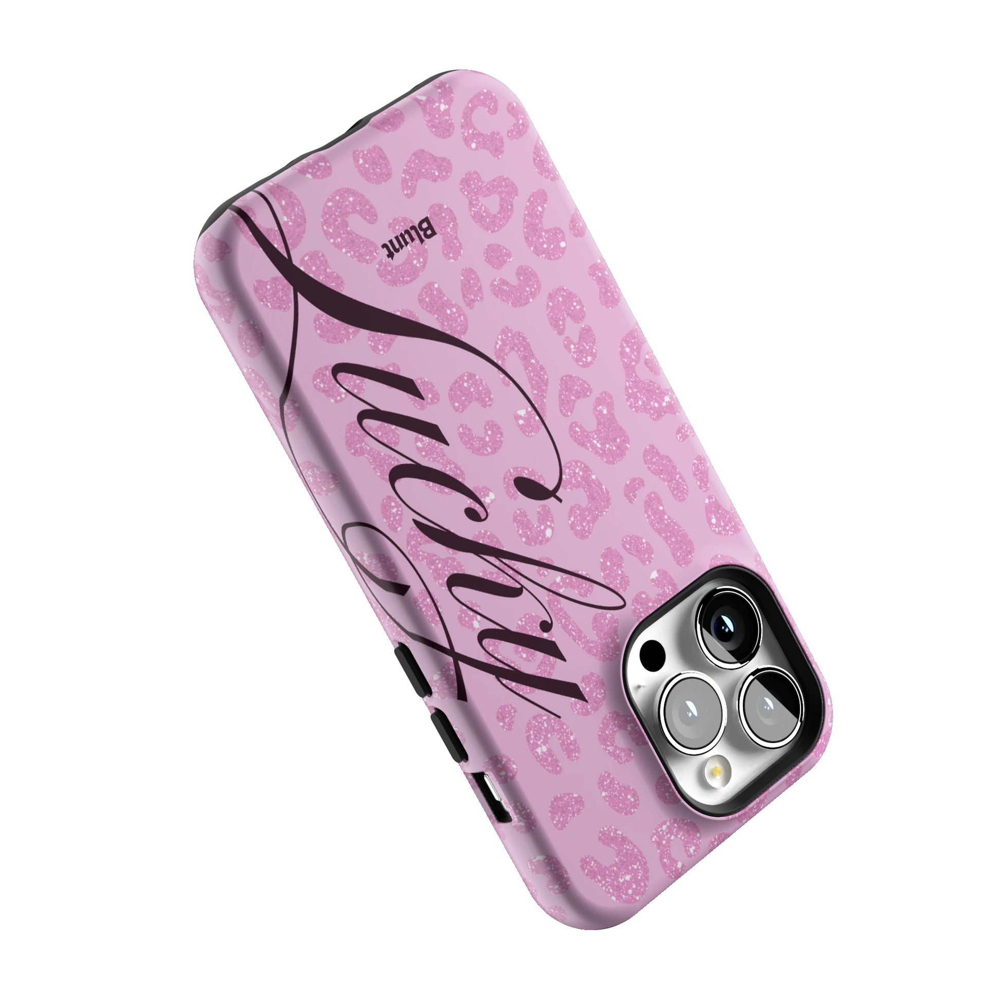 Pink Cheetah Lucky iPhone Case gallery - Iphone_13_Pro_5
