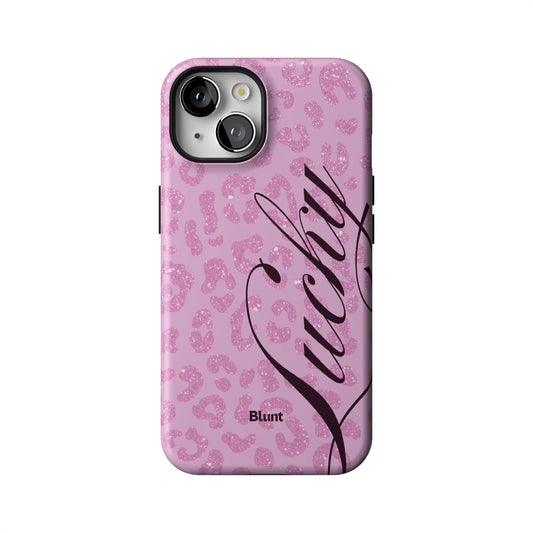 Pink Cheetah Lucky iPhone Case gallery - Iphone_14_Iphone_1