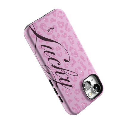 Pink Cheetah Lucky iPhone Case gallery - Iphone_14_Iphone_5