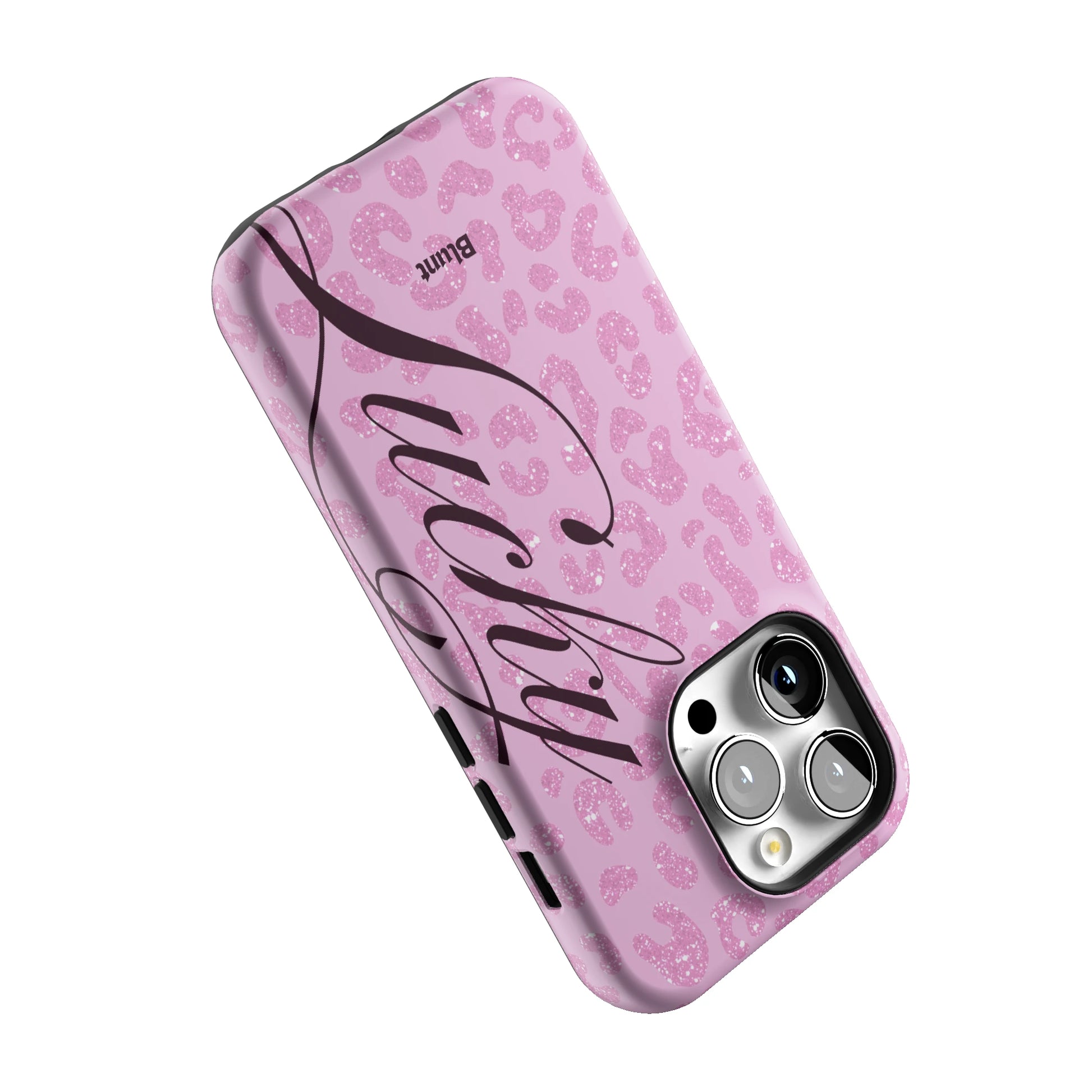 Pink Cheetah Lucky iPhone Case gallery - Iphone_14_Pro_5
