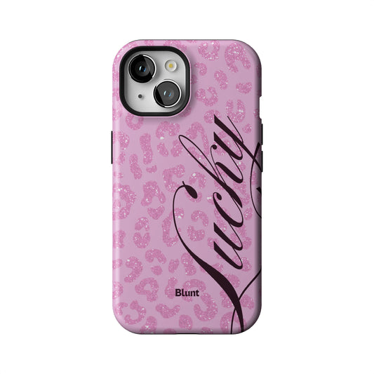Pink Cheetah Lucky iPhone Case gallery - Iphone_15_Iphone_1
