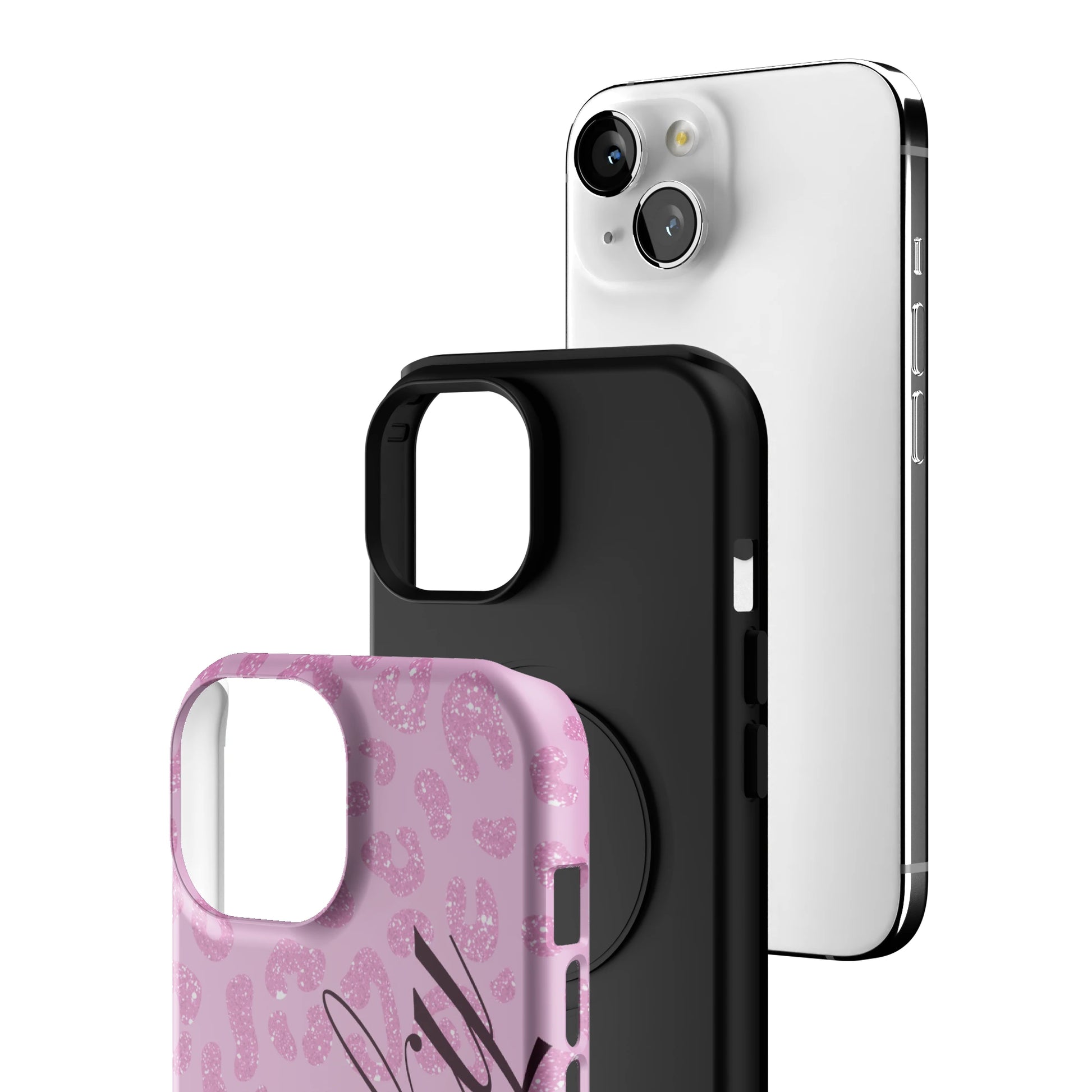 Pink Cheetah Lucky iPhone Case gallery - Iphone_15_Iphone_3