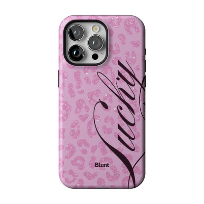 Pink Cheetah Lucky iPhone Case gallery - Iphone_15_Pro_Max_1