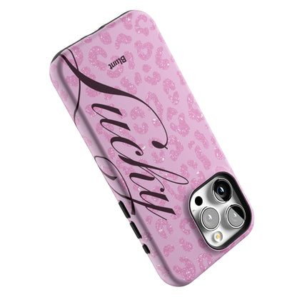 Pink Cheetah Lucky iPhone Case gallery - Iphone_15_Pro_Max_5