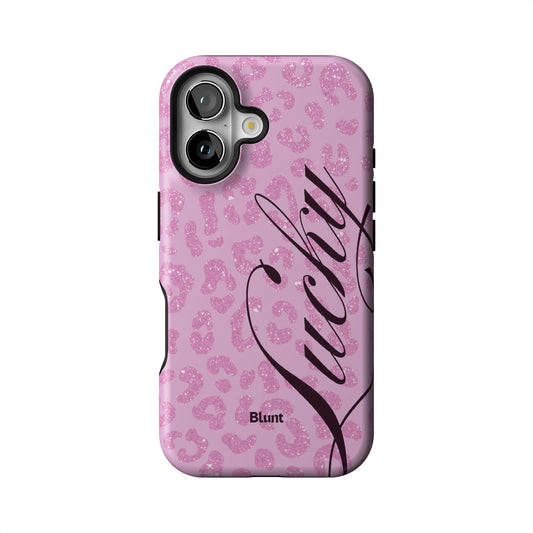 Pink Cheetah Lucky iPhone Case gallery - Iphone_16_Iphone_1