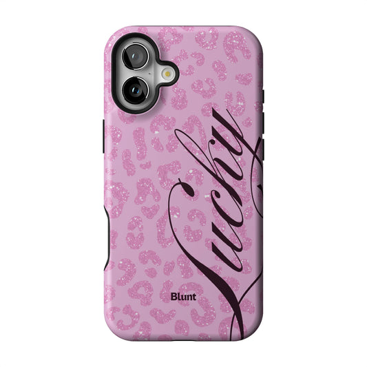 Pink Cheetah Lucky iPhone Case gallery - Iphone_16_Mini_Air_Plus_1