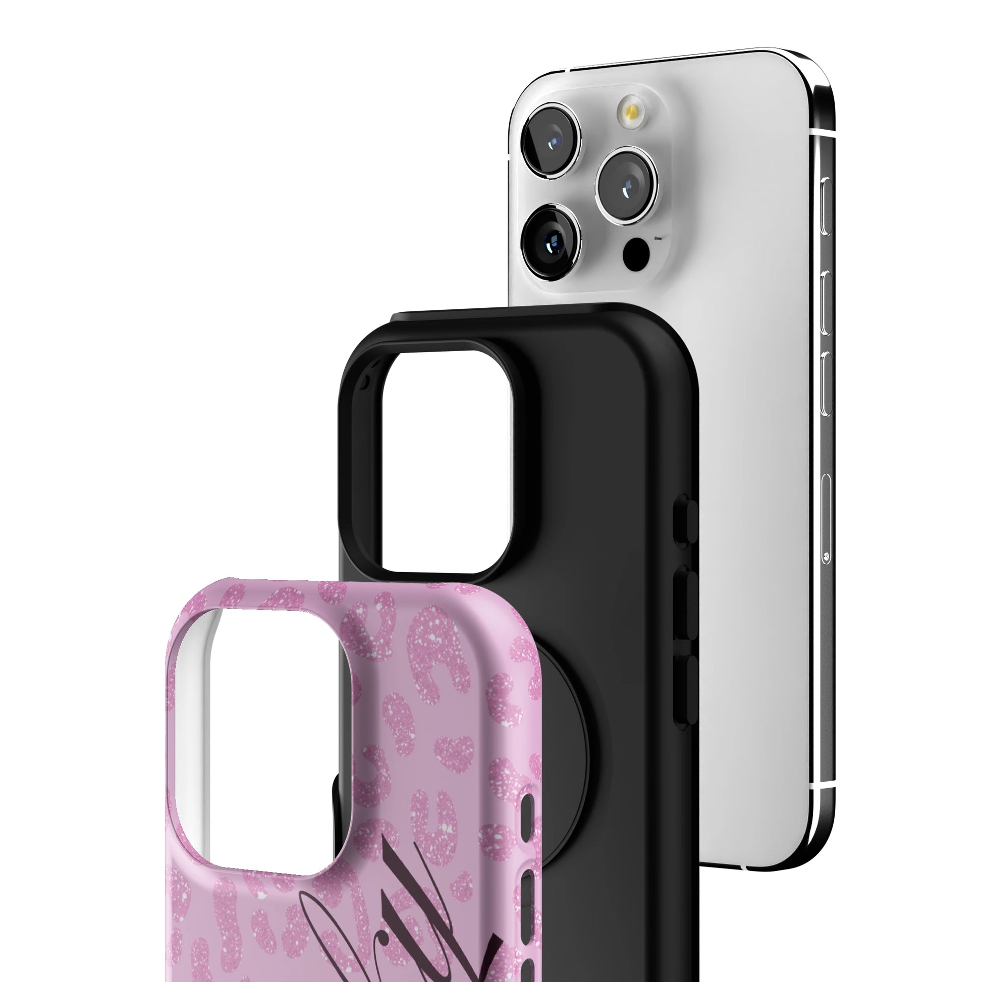 Pink Cheetah Lucky iPhone Case gallery - Iphone_16_Pro_3