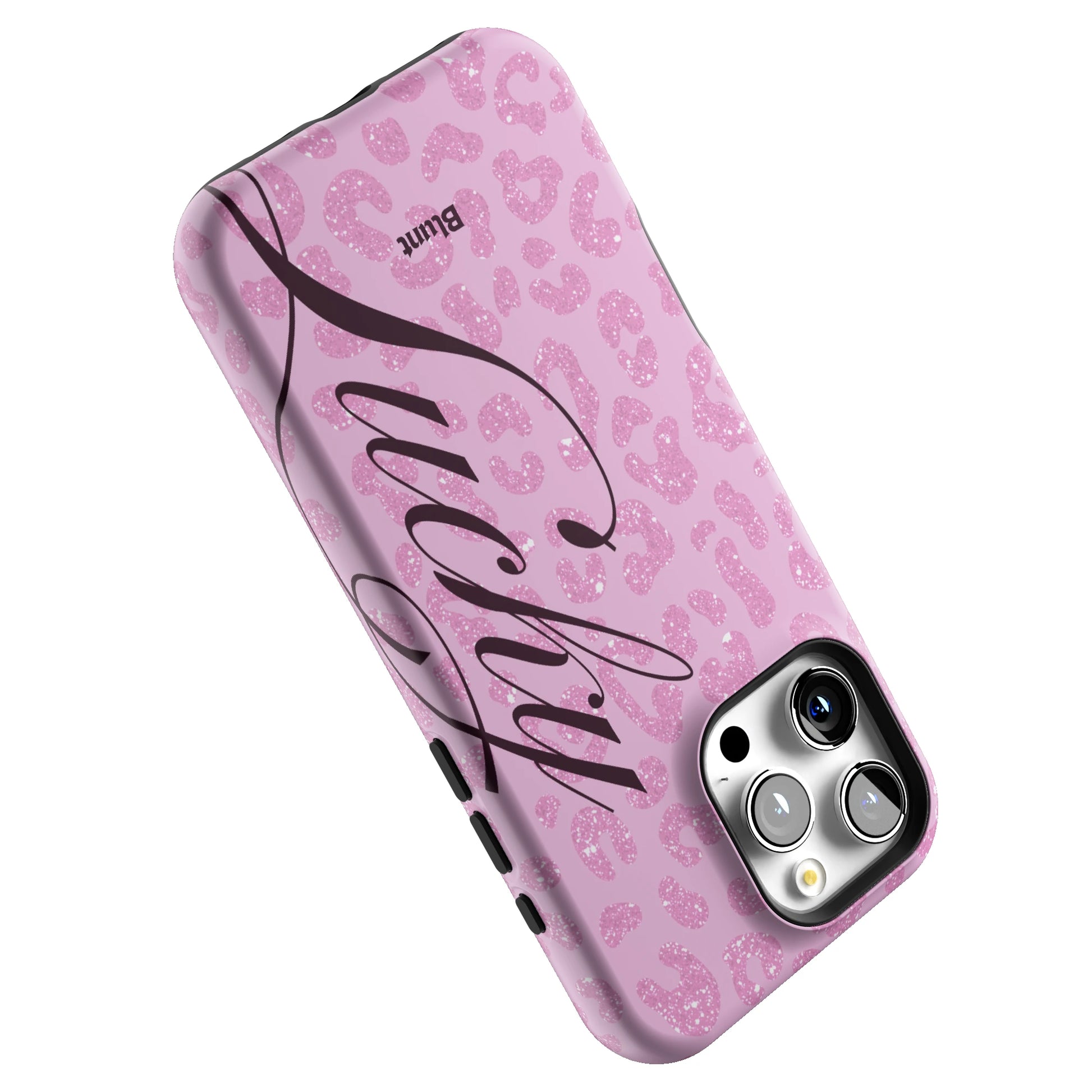 Pink Cheetah Lucky iPhone Case gallery - Iphone_16_Pro_Max_5