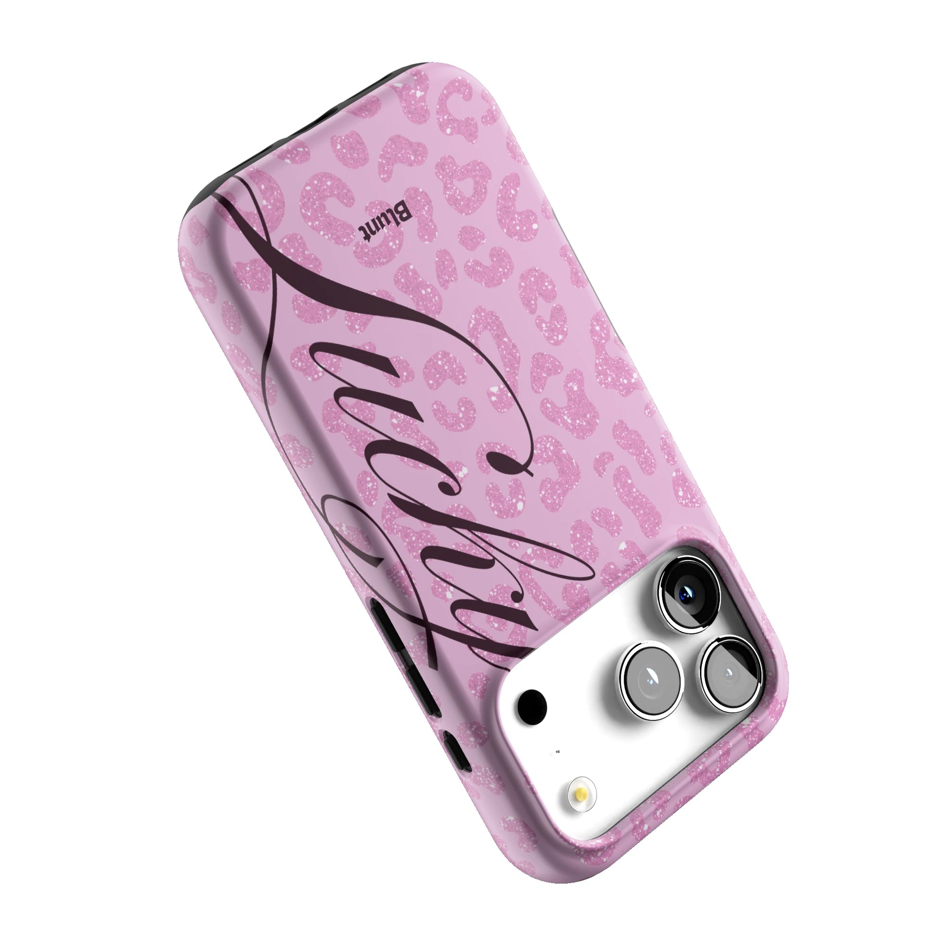 Pink Cheetah Lucky iPhone Case gallery - Iphone_17_Pro_5