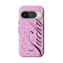 Pink Cheetah Lucky Pixel Case