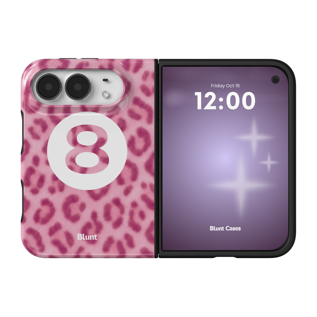 pink-cheetah-magic-8-iphone-case iPhone 18 Duo case, view 1