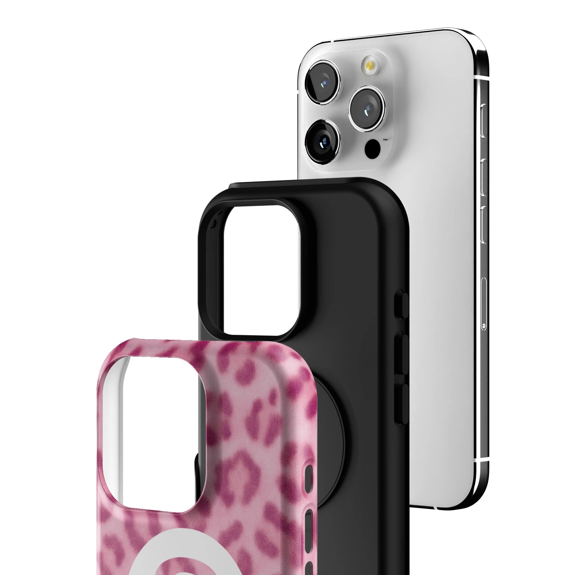 Pink Cheetah Magic 8 iPhone Case gallery - Iphone_16_Pro_3